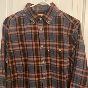 Buffalo Jackson Trading Co. FAIRBANKS FLANNEL SHIRT BRAND NEW 100% Cotton Sz S